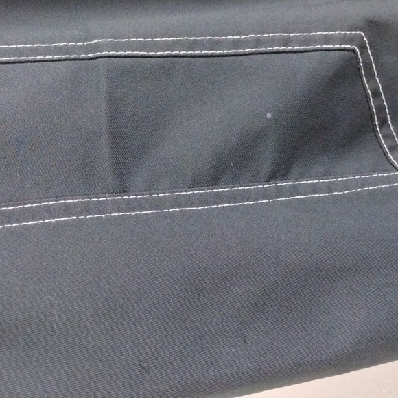 Nike Black Mid Rise Hook Zipper Closure Flare Leg Athletic Athleisure Pant - Picture 13 of 15